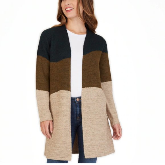 Women's Apt. 9 Sweater Coatigan - Picture 1 of 3